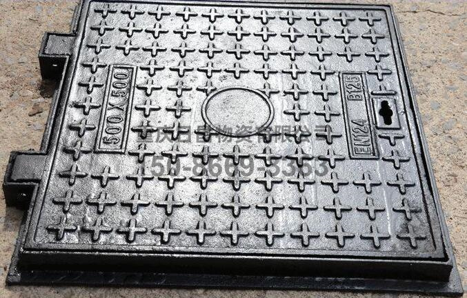 铸铁方形井盖