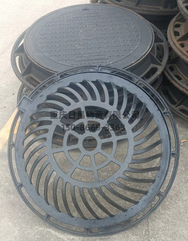 球墨铸铁圆形溢流井盖
